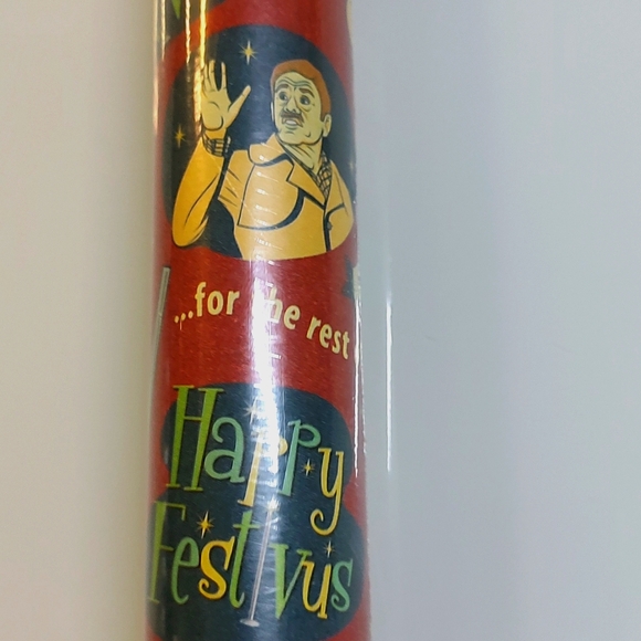 Seinfeld Gift Wrap Festivus Christmas wrapping paper 60sqft - Picture 1 of 9